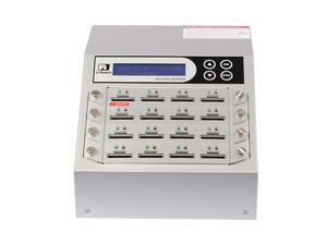 Intelligent 9 Series (SD916S) - Silver Standard 1 - 15 Target SD /mSD Flash Memory Duplicator