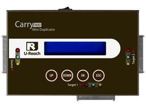 U-Reach 2fach USB-Kopierstation UB300 USB 2.0 portatile 