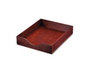 Carver Hardwood Letter Stackable Desk Tray Mahogany 07213 Carver Hardwood Letter Stackable Desk Tray Mahogany 07213