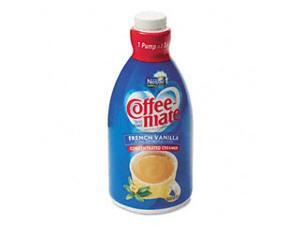Nestle 31803CT Liquid Coffee Creamer, French Vanilla, 1.5 Liter Pump Bottle, 2/Carton, 1 Carton Nestle 31803CT Liquid Coffee Creamer, French Vanilla, 1.5 Liter Pump Bottle, 2/Carton, 1 Carton