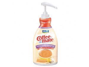 Liquid Coffee Creamer, Pump Dispenser, Sweetened Original, 1.5 Liter Liquid Coffee Creamer, Pump Dispenser, Sweetened Original, 1.5 Liter