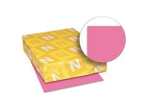 Wausau Papers 22119 8.5 x 11 Astrobrights Colored Paper, Plasma Pink Wausau Papers 22119 8.5 x 11 Astrobrights Colored Paper, Plasma Pink
