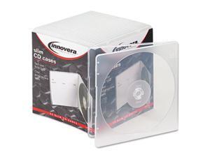 Innovera 81900 Slim CD Case, Clear, 25-Pack Innovera 81900 Slim CD Case, Clear, 25-Pack