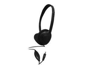 Avid Products AE-711VC On-Ear Headphones with Volume Control Black Avid Products AE-711VC On-Ear Headphones with Volume Control Black