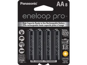 PANASONIC BK-3HCCA8BA 8PK ENELOOP PRO AA BATTERY PANASONIC BK-3HCCA8BA 8PK ENELOOP PRO AA BATTERY