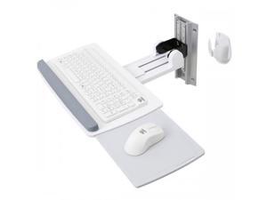 ERGOTRON 45-403-062 Neo-Flex Keyboard Wall Mount - Mounting kit ( wrist rest, mouse pouch, mount bracket, keyboard tray, mounting hardware, wall track 10" ) for keyboard / mouse - white ERGOTRON 45-403-062 Neo-Flex Keyboard Wall Mount - Mounting kit ( wrist rest, mouse pouch, mount bracket, keyboard tray, mounting hardware, wall track 10" ) for keyboard / mouse - white