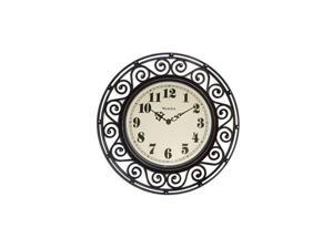 WESTCLOX 32021A Westclox Detailed Frame Wall Clock with 12" Round Case, Hand Rubbed Case Finish, Convex Glass Lens. WESTCLOX 32021A Westclox Detailed Frame Wall Clock with 12" Round Case, Hand Rubbed Case Finish, Convex Glass Lens.