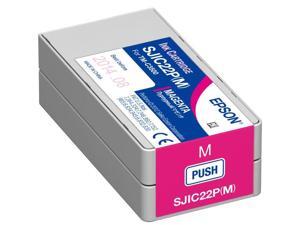 EPSON C33S020582 SJIC22P (M) Magenta Ink Cartridge for TM-C3500 EPSON C33S020582 SJIC22P (M) Magenta Ink Cartridge for TM-C3500