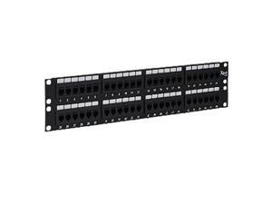 2 RMS 48-PORT CAT 6A ICC ICMPP0486B PATCH PANEL 