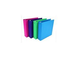SAMSILL SAM#MP21698 2" Fashion Ast Binder 4pk