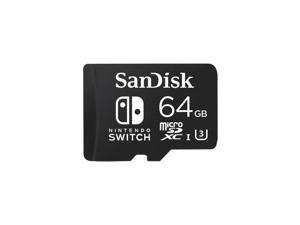 SANDISK SANSDSQXBO064GANCZA 64GB UHSI microSDXC Memory Card for the Nintendo Switch