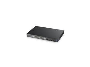 ZYXEL ZYX#GS221024HP 24 Port Gig POE Pls 4 Dual Per ZYXEL ZYX#GS221024HP 24 Port Gig POE Pls 4 Dual Per