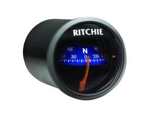 Ritchie RITC-X-21BU Compass, Dash Mount, 2" Dial, Black/Blue Ritchie RITC-X-21BU Compass, Dash Mount, 2" Dial, Black/Blue