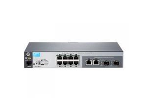 HP J9777A#ABA 2530-8G Ethernet Switch / 8 Ports - Manageable - 10 x RJ-45 - 2 x Expansion Slots - 10/100/1000Base-T - Rack-mountable, Wall Mountable, Desktop HP J9777A#ABA 2530-8G Ethernet Switch / 8 Ports - Manageable - 10 x RJ-45 - 2 x Expansion Slots - 10/100/1000Base-T - Rack-mountable, Wall Mountable, Desktop