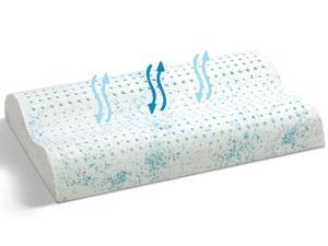 Bed Pillows ANATOMIC Cooling Gel Latex Pillow