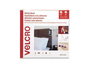 Velcro Fastener Hook-and-Loop Tape 3/4"Wx49'Lx1/4"H White 30633 Velcro Fastener Hook-and-Loop Tape 3/4"Wx49'Lx1/4"H White 30633