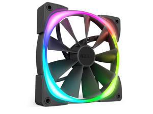 NZXT HF-28140-B1  Aer RGB 2 HF-28140-B1 140mm LED Case Fan for HUE 2 Powered by CAM