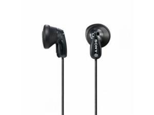 Sony MDRE9LPBLK MDR E9LPBLK  Headphones  earbud  black