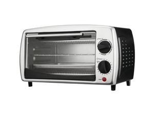 Brentwood Appliances TS-345B Toaster Oven 4Slice 9L Black
