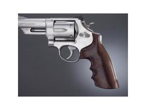 hogue 29300 Hogue S and W N Frame Square Butt Revolver Pau Ferro Smooth Wood Grip