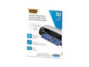 FEL5744301 Fellowes Thermal Laminating Pouches, Letter, 3 mil, 50/Pack FEL5744301 Fellowes Thermal Laminating Pouches, Letter, 3 mil, 50/Pack