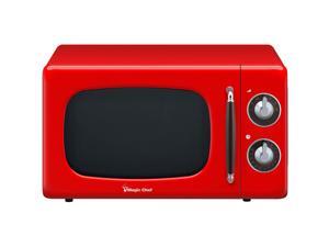 Magic Chef MCD770CR 0.7 Cu Ft Retro Countertop, 700 Watt, Rotary Dial, Timer, 7 Power Levels Magic Chef MCD770CR 0.7 Cu Ft Retro Countertop, 700 Watt, Rotary Dial, Timer, 7 Power Levels