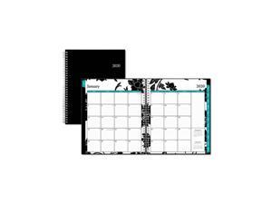 Barcelona Monthly Planner, 10 x 8, Black Cover, 2021 100004 Barcelona Monthly Planner, 10 x 8, Black Cover, 2021 100004