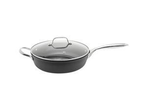 THE ROCK by Starfrit 034723-002-0000 THE ROCK by Starfrit 11-Inch Deep Diamond Fry Pan THE ROCK by Starfrit 034723-002-0000 THE ROCK by Starfrit 11-Inch Deep Diamond Fry Pan