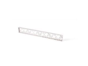 JOBAR INTERNATIONAL ZB8095WHI U.S. PATROL JB8095WHI WHITE SLIDING DOOR LOCK BAR FOR EXTRA JOBAR INTERNATIONAL ZB8095WHI U.S. PATROL JB8095WHI WHITE SLIDING DOOR LOCK BAR FOR EXTRA