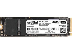 MICRON CT500P1SSD8 Crucial P1 500GB M.2 2280 PCI-Express 3.0 Solid State Drive (Micron 3D QLC NAND) MICRON CT500P1SSD8 Crucial P1 500GB M.2 2280 PCI-Express 3.0 Solid State Drive (Micron 3D QLC NAND)