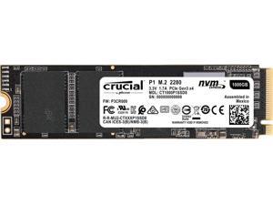 MICRON CT1000P1SSD8 Crucial P1 1TB M.2 2280 PCI-Express 3.0 Solid State Drive (Micron 3D QLC NAND) MICRON CT1000P1SSD8 Crucial P1 1TB M.2 2280 PCI-Express 3.0 Solid State Drive (Micron 3D QLC NAND)