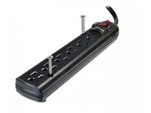 WELTRON WSP-600PLF-15BK 6-OUTLET SURGE PROTECTOR POWER STRIP 15F WELTRON WSP-600PLF-15BK 6-OUTLET SURGE PROTECTOR POWER STRIP 15F
