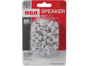 RCA AH12RV 80 PK SPKR WIRE CLIPS RCA AH12RV 80 PK SPKR WIRE CLIPS