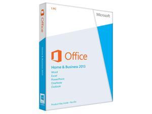 Microsoft Office Home & Business 2013 Key Card