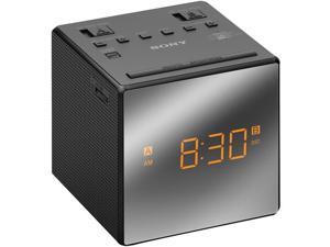 Sony Alarm Clock with FM/AM Radio, Black Sony Alarm Clock with FM/AM Radio, Black