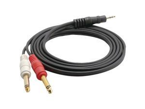 Pyle-pro Pcbl43ft6 12-gauge 3.5mm Male Stereo To Dual 1/4 Female Mono Y-cable Adapter 6 Ft Pyle-pro Pcbl43ft6 12-gauge 3.5mm Male Stereo To Dual 1/4 Female Mono Y-cable Adapter 6 Ft