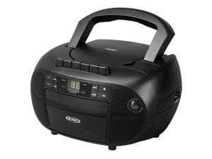 JENSEN CD-550 Portable Stereo Cassette Recorder & CD Player with AM/FM Radio JENSEN CD-550 Portable Stereo Cassette Recorder & CD Player with AM/FM Radio