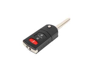 New Car Keyless Remote Key Fob Shell Case Black BGBX1T478 for Mazda 3 2011-2015