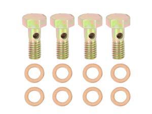 Double Banjo Bolts Various Size Copper Washer M8 M16 M18 1/4 Inch BSP 