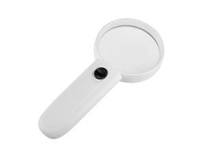 Magnifying Glass with Light, 4X LED Illuminated Handheld Magnifier 400% Loupe w Handle,for Book and Newspaper ,, Jewelry, Antiques, Coins, Rocks, Stamps, Watches, Repair