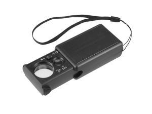 Magnifying Glass, Pull-type 30x 60x Two Lens Currency Detecting Jewellery Identifying Magnifiers