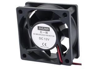 Aexit DC 12V Electrical equipment 0.12A 50mmx50mmx15mm 7 Vanes PC CPU Computer Cooling Fan w Metal Mesh 