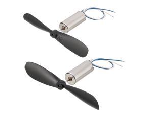 DC 3.7V 40000RPM 100mA 7 x 16mm CW+CCW Motors with Helicopter Propellers Set of 2 DC 3.7V 40000RPM 100mA 7 x 16mm CW+CCW Motors with Helicopter Propellers Set of 2