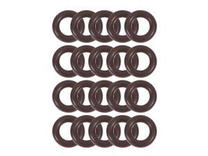 Fluorine Rubber O-Rings 8.1mm OD 4.5mm ID 1.8mm Width Seal Gasket Brown 20pcs Fluorine Rubber O-Rings 8.1mm OD 4.5mm ID 1.8mm Width Seal Gasket Brown 20pcs