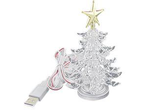 Christmas Tree Shaped Color Changed LED Light USB Lamp Christmas Tree Shaped Color Changed LED Light USB Lamp