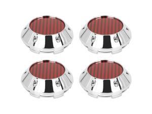4pcs 68mm 6Lugs Auto Rims Wheel Center Hub Caps Red Carbon Fiber Pattern 4pcs 68mm 6Lugs Auto Rims Wheel Center Hub Caps Red Carbon Fiber Pattern