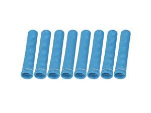 8 Pcs Blue Spark Plug Wire Boots 1800 Degree Heat Shield Protector Sleeve for Car 8 Pcs Blue Spark Plug Wire Boots 1800 Degree Heat Shield Protector Sleeve for Car