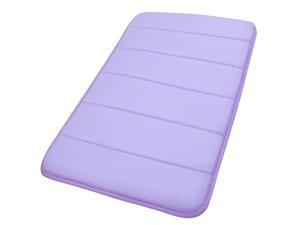 Memory Foam Absorbent Bath Non-slip Mat Rug Shower Carpet Purple 32 x 20 Inch