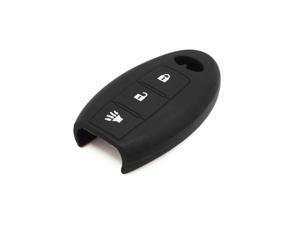 3 Button Rubber Car Remote Key Cover Shell Case Protective Black for Infiniti 3 Button Rubber Car Remote Key Cover Shell Case Protective Black for Infiniti