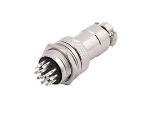 GX20-15 AC 250V 5A 15P 20mm Thread Metal Panel Male Aviation Connector Adapter GX20-15 AC 250V 5A 15P 20mm Thread Metal Panel Male Aviation Connector Adapter
